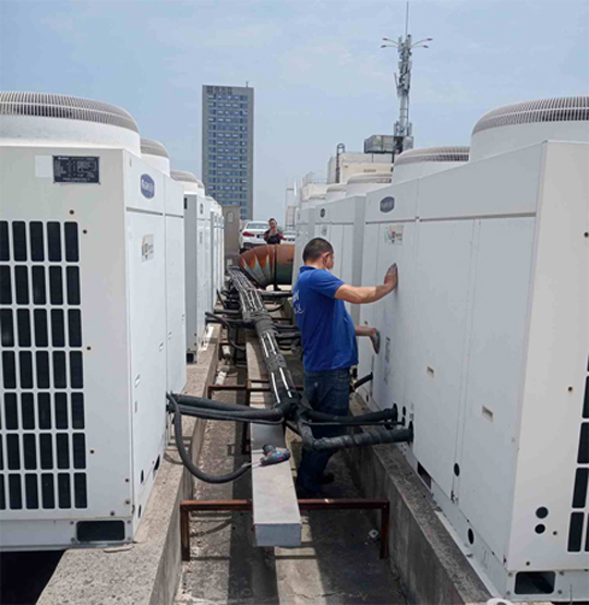 安平中央空调制热和不制冷系统维修方法